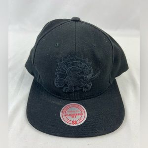 Mitchell & Ness Toronto Raptors Black SnapBack Cap